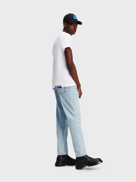 Прямі джинси Karl Lagerfeld Jeans блакитний