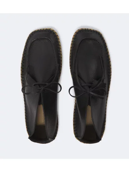 Mocasini Lemaire din piele negru