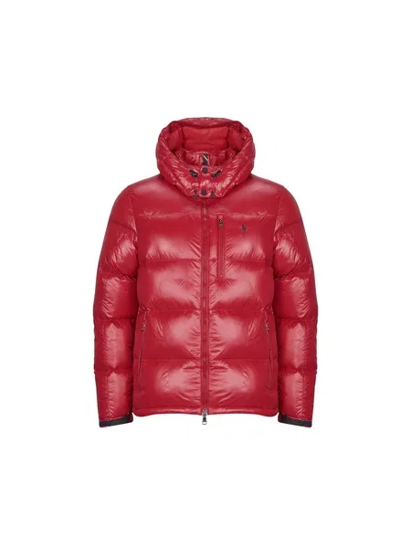 Puhovka Polo Ralph Lauren rdeča