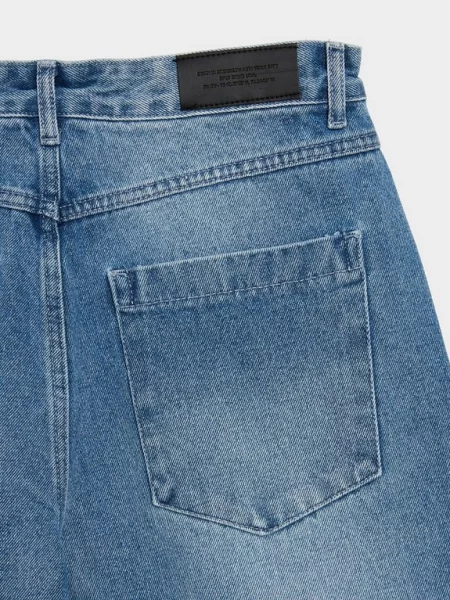 Supply&demand Spodnie Barrel Jeans niebieskie