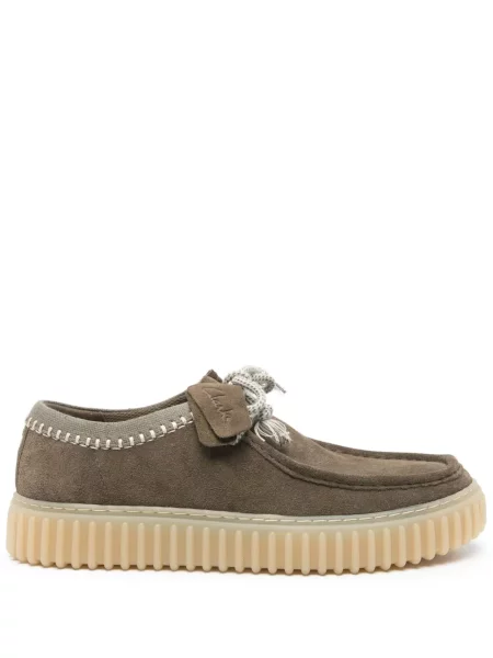 Sneakerși Clarks Originals verde