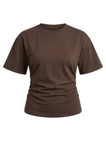 Studioselect Tricou Jarina ciocolatiu