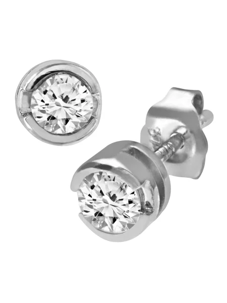 DIAMANT LETERNEL Naušnice srebro