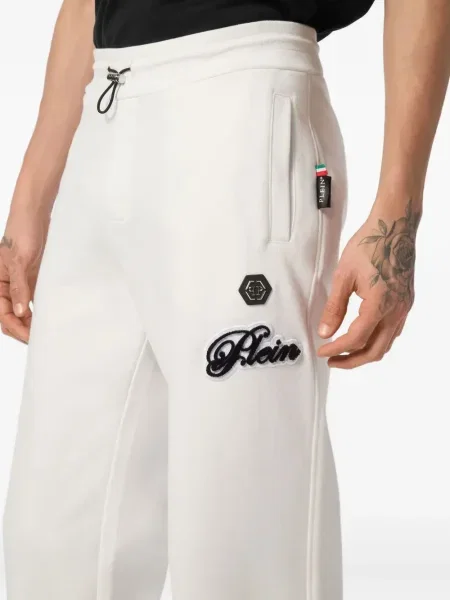 Pantaloni Philipp Plein alb