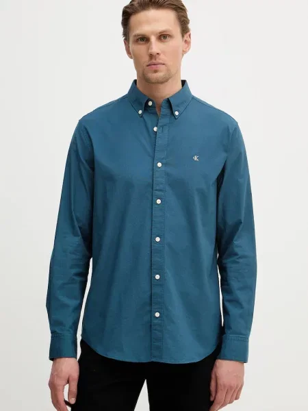 Calvin Klein Jeans cămașă bărbătească din cu