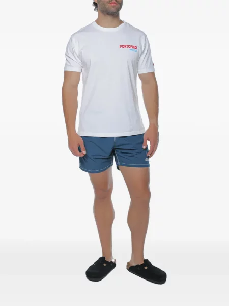 Tricou Mc2 Saint Barth cu imagine alb