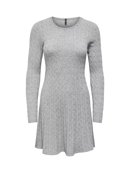 ONLY Rochie tricotat ONLIBI amestecat gri