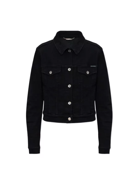 Kurtka jeansowa Dolce And Gabbana czarna