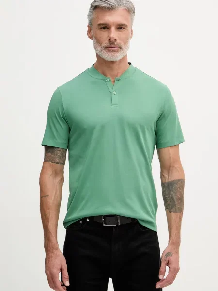 United Colors of Benetton πόλο ανδρικό με πράσινο