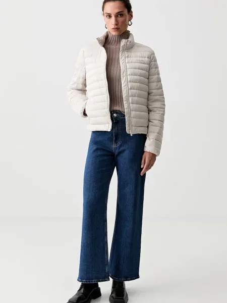 Calvin Klein péřová bunda béžová