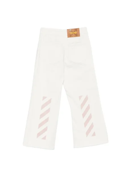 Spodnie dziecięce Off-white białe