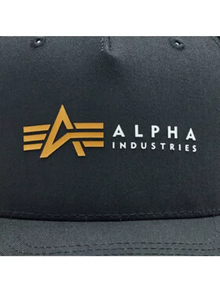 Kapa s šiltom Alpha Industries črna