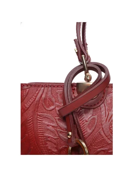 Geantă shopper Anna Luchini roșu