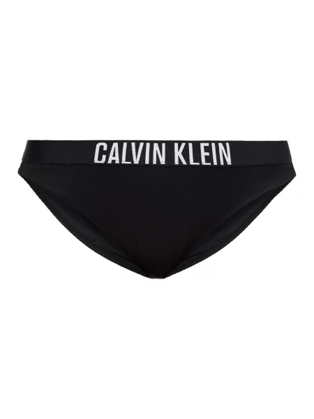 Calvin Klein Swimwear Bikini donji dio Intense Power / bijela crna