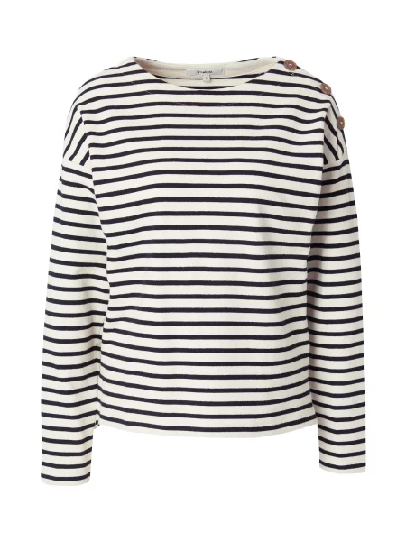 GARCIA Tricou bej negru