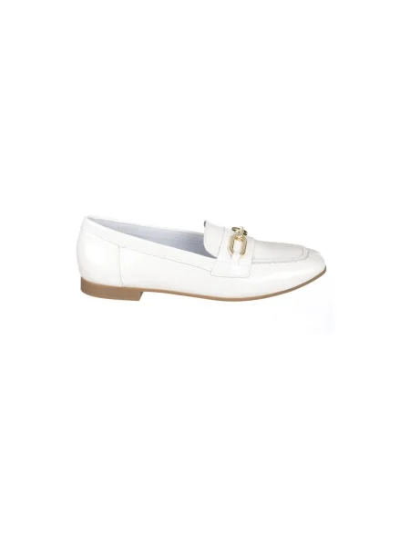 Mocasini Pitillos alb