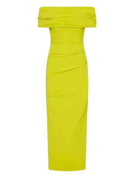 Sukienka maxi Rachel Gilbert drapowana zielona