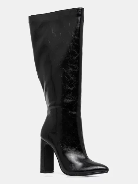 Buffalo cizme July Boot Hi cu drept negru