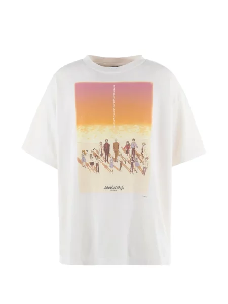 Tricou Saint Mxxxxxx cu imagine alb