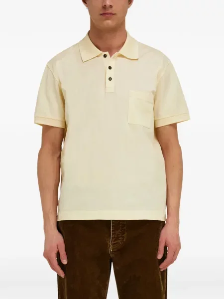 Tricou polo Ferragamo galben