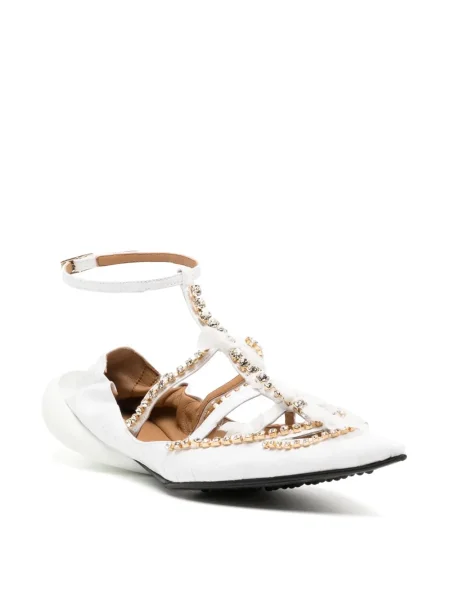 Balerini 13 09 Sr din piele alb