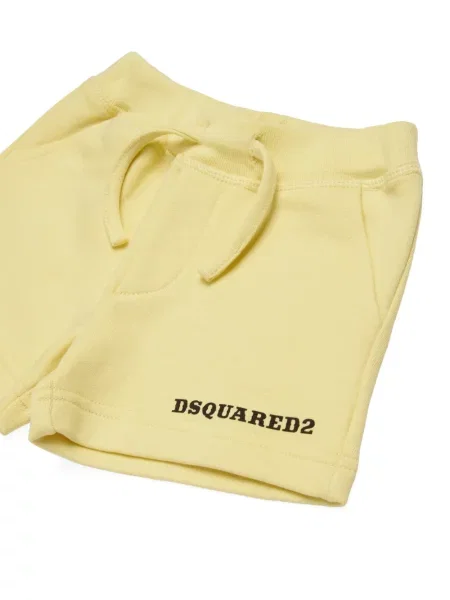 Szorty dziecięce Dsquared2 żółte
