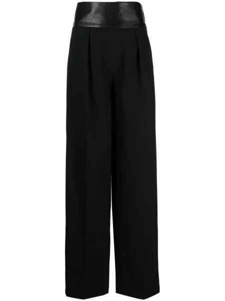 Pantaloni System plisate negru