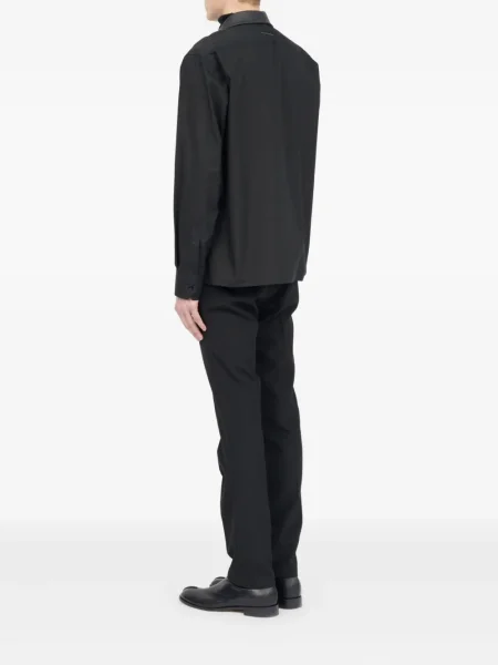 Sacou Mm6 Maison Margiela cu rever negru