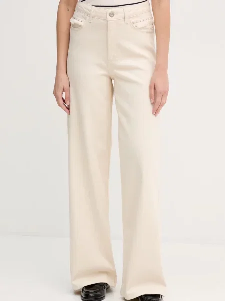 Mos Mosh blugi largi de femei Colette bej