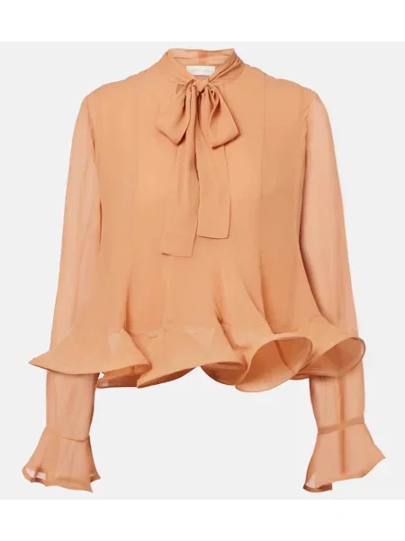 Bluză Zimmermann cu model floral roz