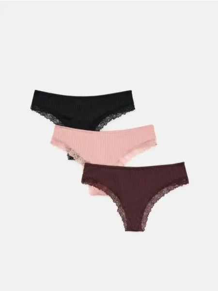 Reserved LADIES` BRIEFS MULTI roz-pudră roz