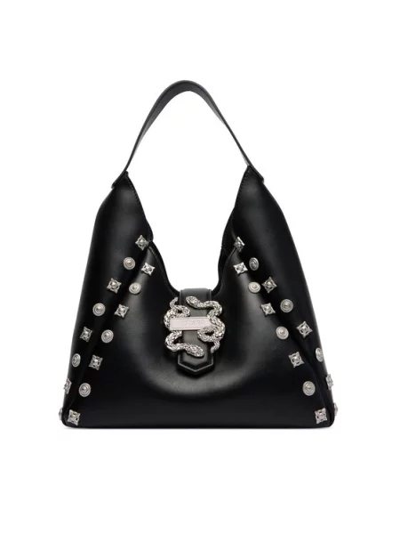 Ročna torba Just Cavalli črna