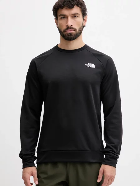 The North Face bluza treningowa Reaxion z nadrukiem czarny