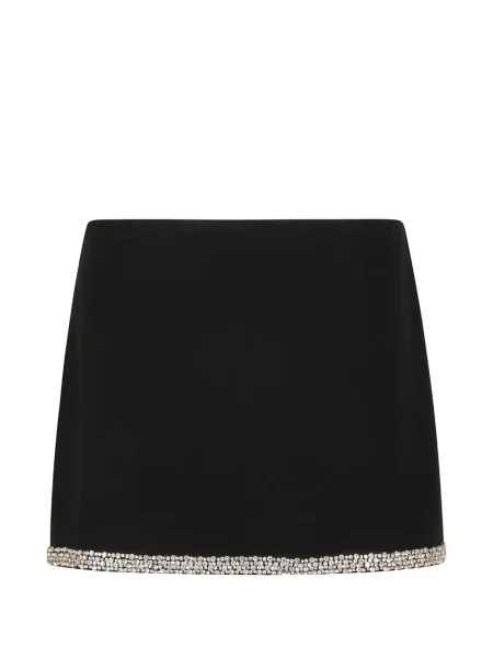 Fusta mini Alice + Olivia negru