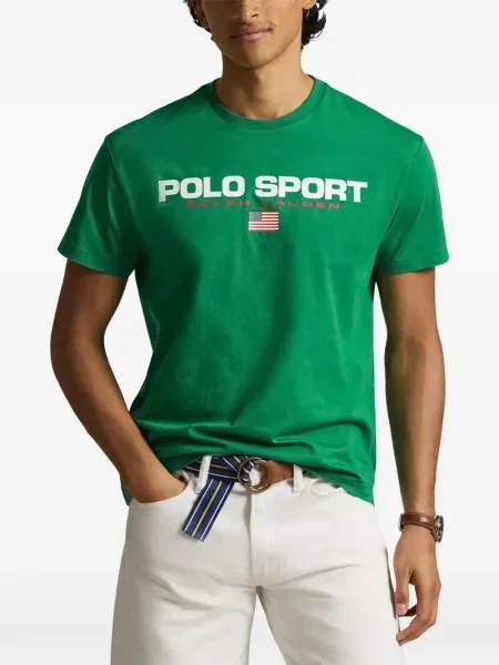 Ριγέ δερμάτινος κάλτσες Polo Ralph Lauren με κορδόνι μαύρο
