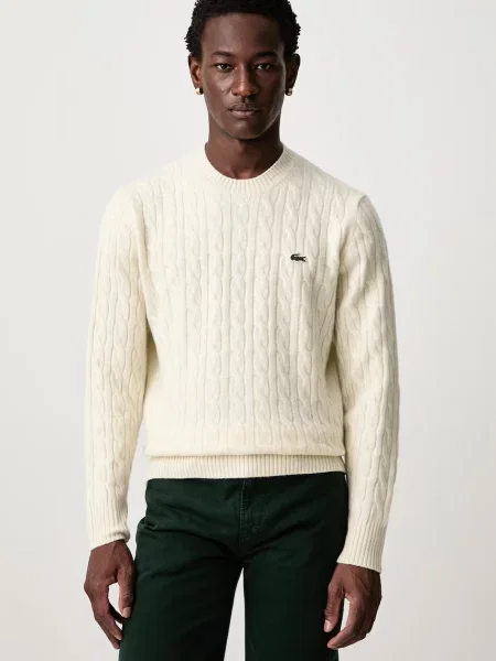Lacoste pulover din lână pentru bărbați