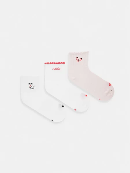 Nogavice adidas bela