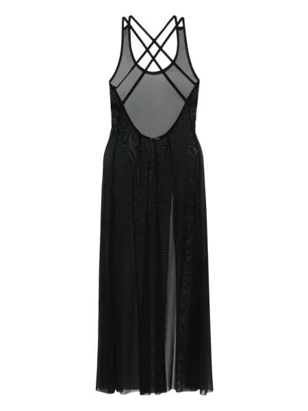 Rochie Matinee Donna plasă de costum negru
