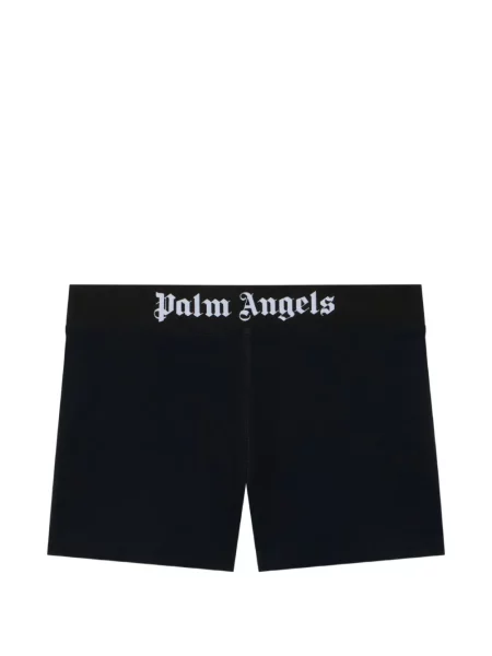 Szorty Palm Angels z autografem czarne