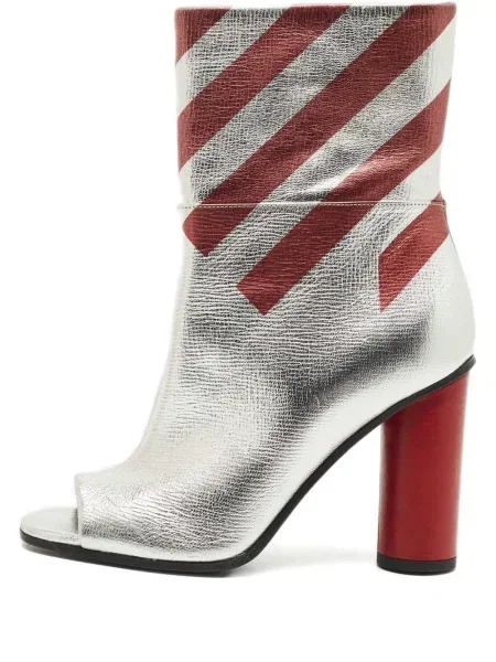 Botine Anya Hindmarch argintiu