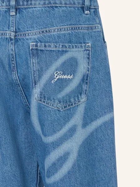 Guess Dżinsy Oversize blau
