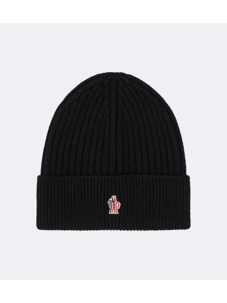 Căciulă Moncler Grenoble de lână negru