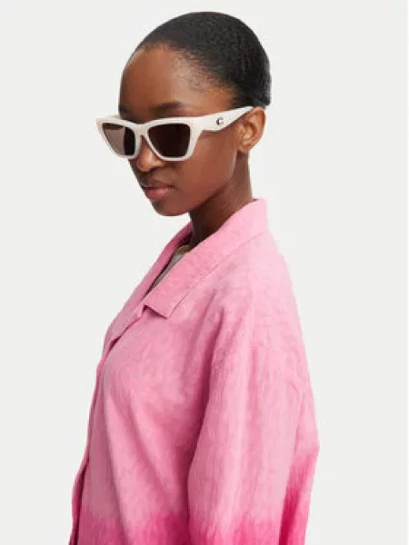 Roxy Marškiniai Ocean Gradient Tamsiai Oversize rožinė
