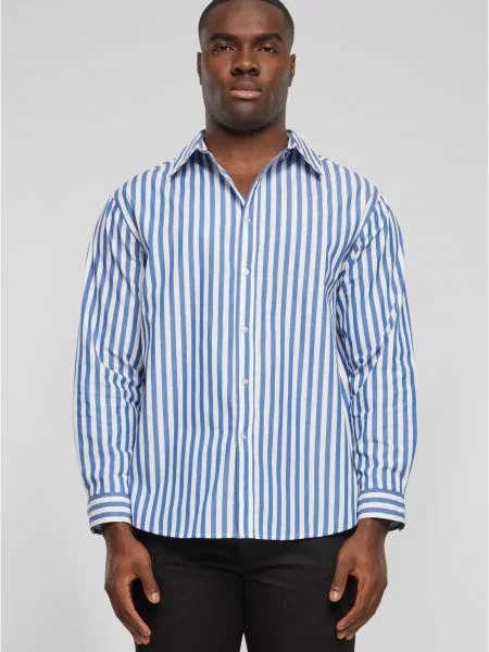 Urban Classics Cămașă azur alb