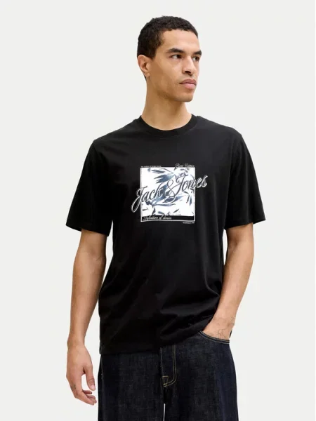 Тениска Jack & Jones черно