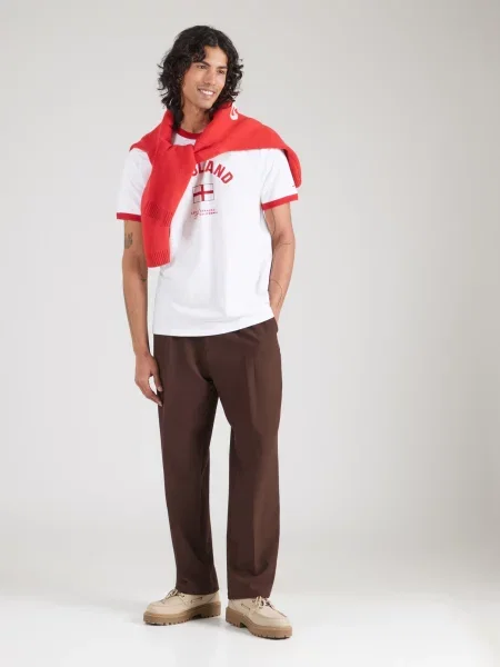LEVI'S ® Tričko X WC RINGER červená biela