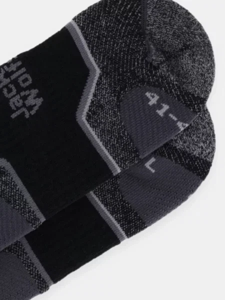 Шкарпетки з додаванням вовни Jack Wolfskin SKI MERINO чорний