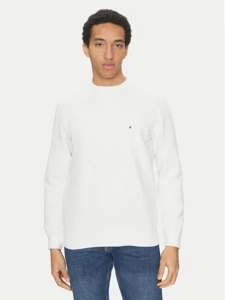 Tommy Hilfiger Mikina Essential biela