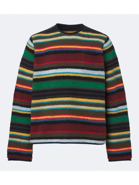 Pulover Sacai de lână cu dungi