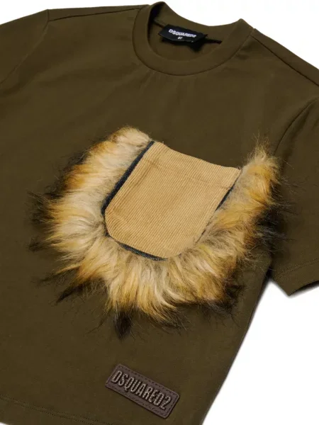 Gyerek póló Dsquared2 zöld